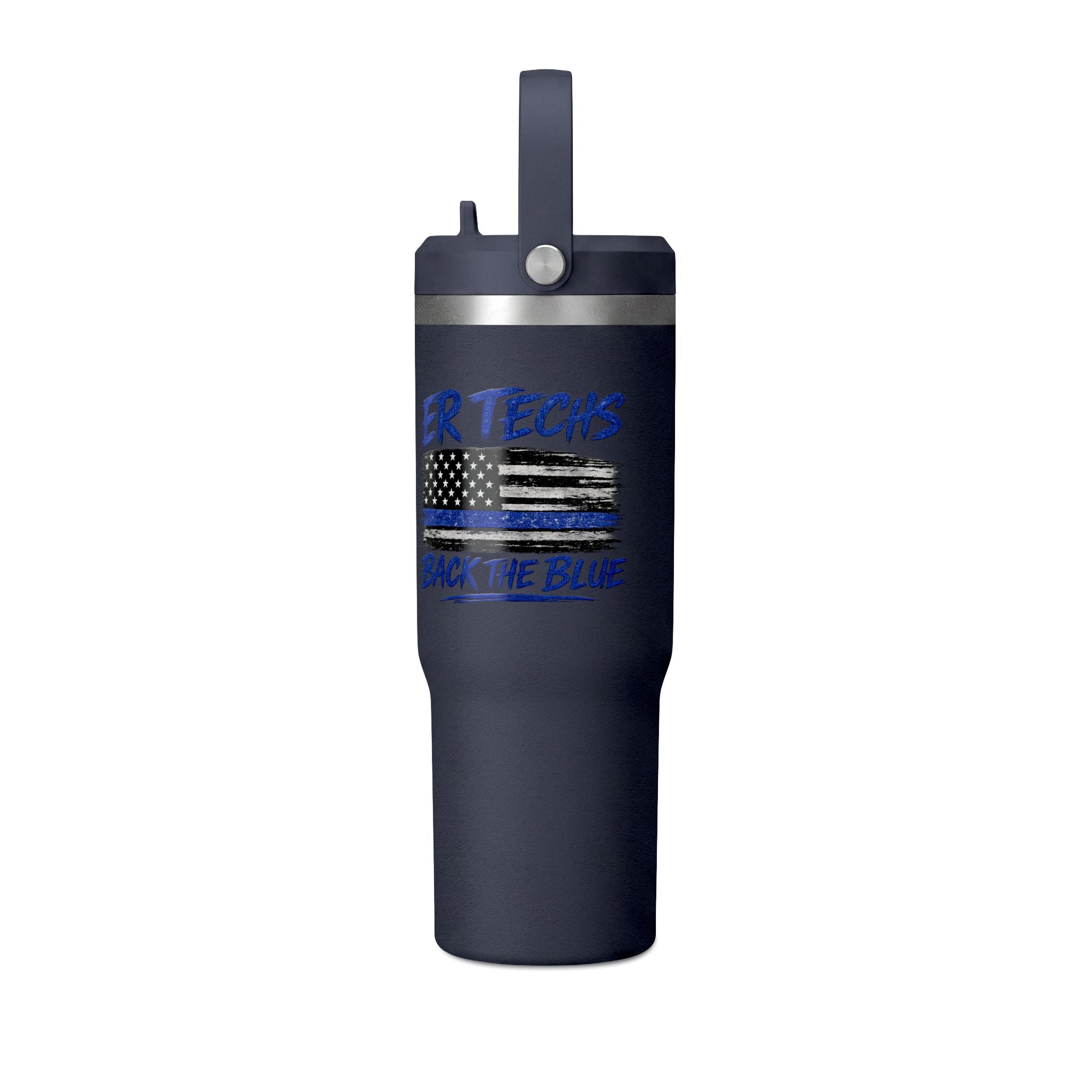 ER Techs Back the Blue Nomad 32oz Tumbler