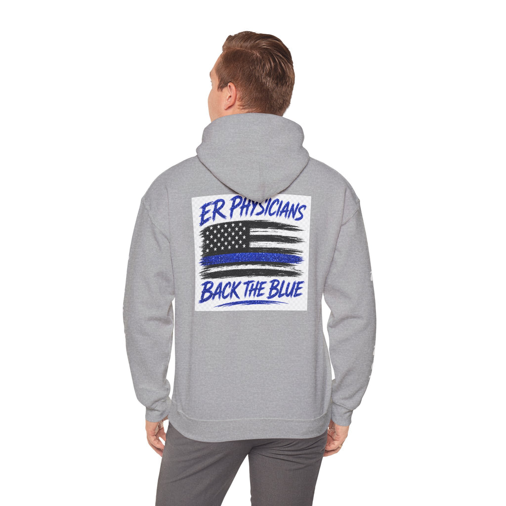 ER Physicians Back the Blue Hoodie