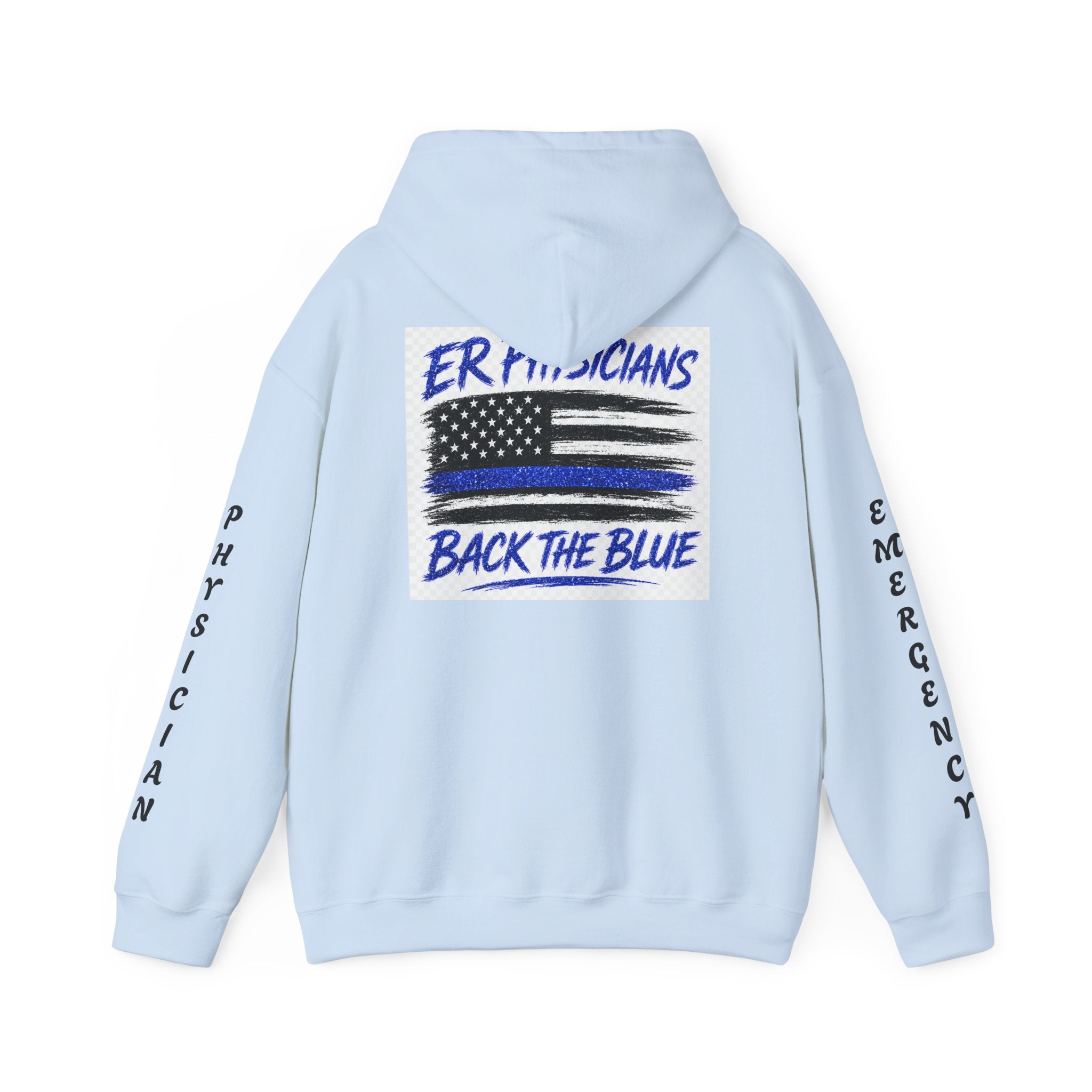 ER Physicians Back the Blue Hoodie