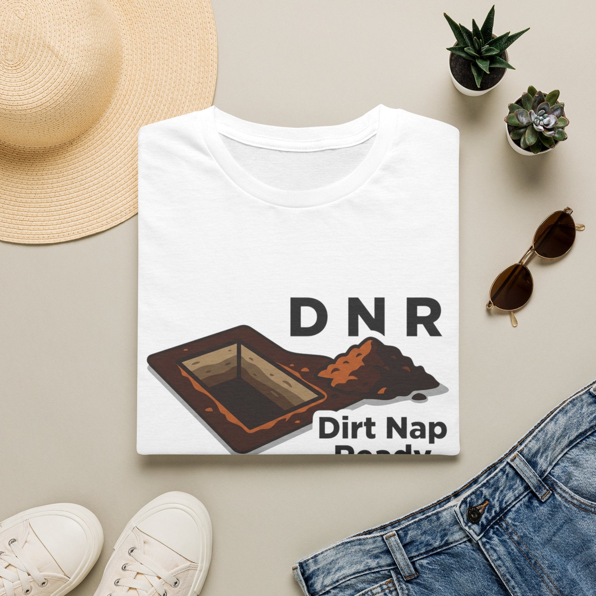 D. N. R. T-shirt