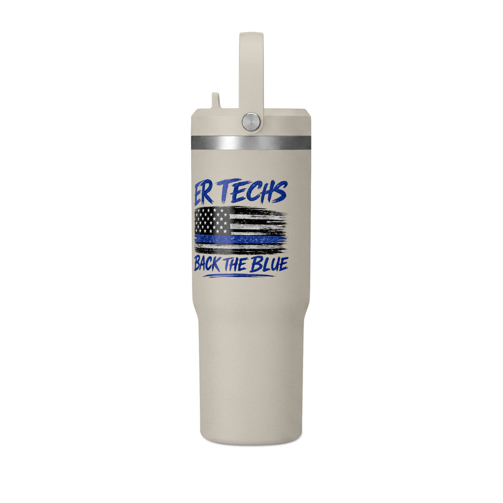 ER Techs Back the Blue Nomad 32oz Tumbler
