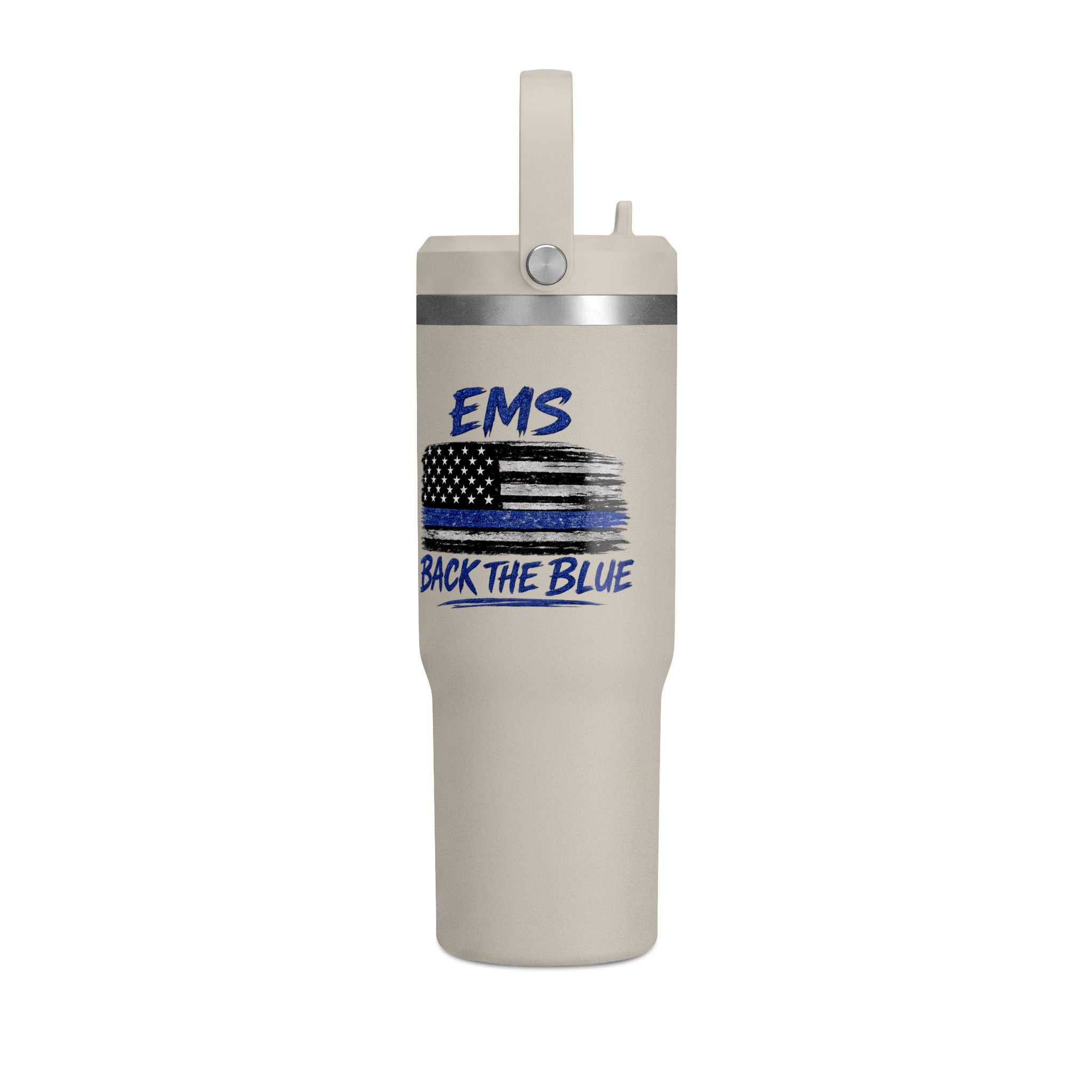 EMS Back the Blue 32oz Tumbler – Nomad Travel Cup