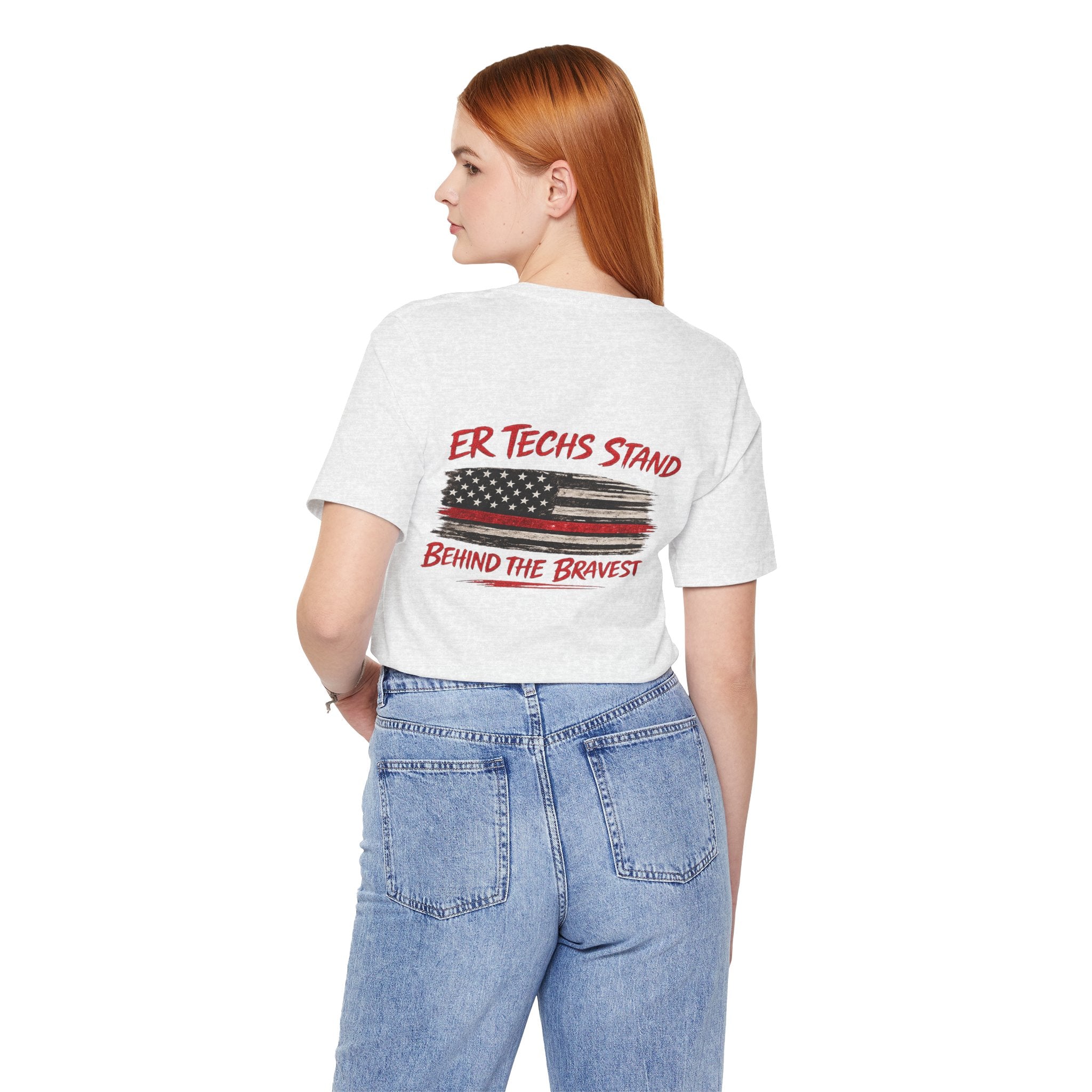 ER Techs Stand Behind the Bravest T-shirt