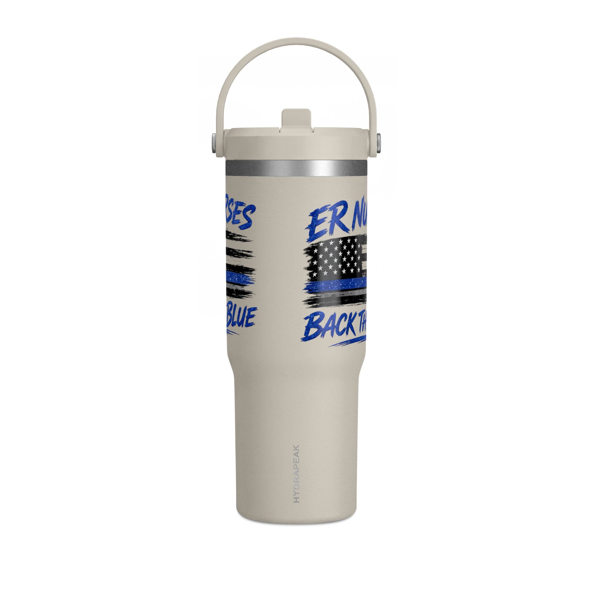 ER Nurses Back the Blue 32oz Nomad Tumbler