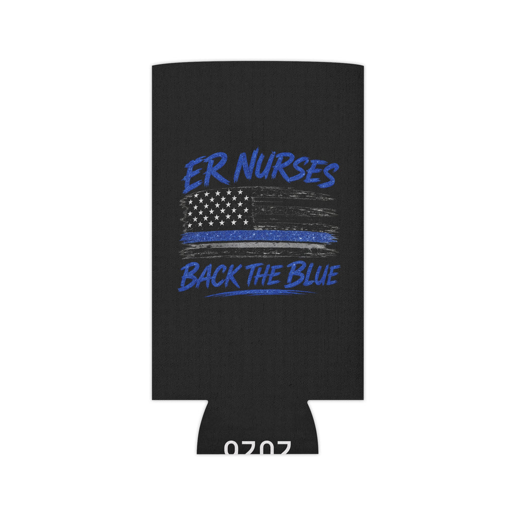 ER Nurses Back the Blue Koozie