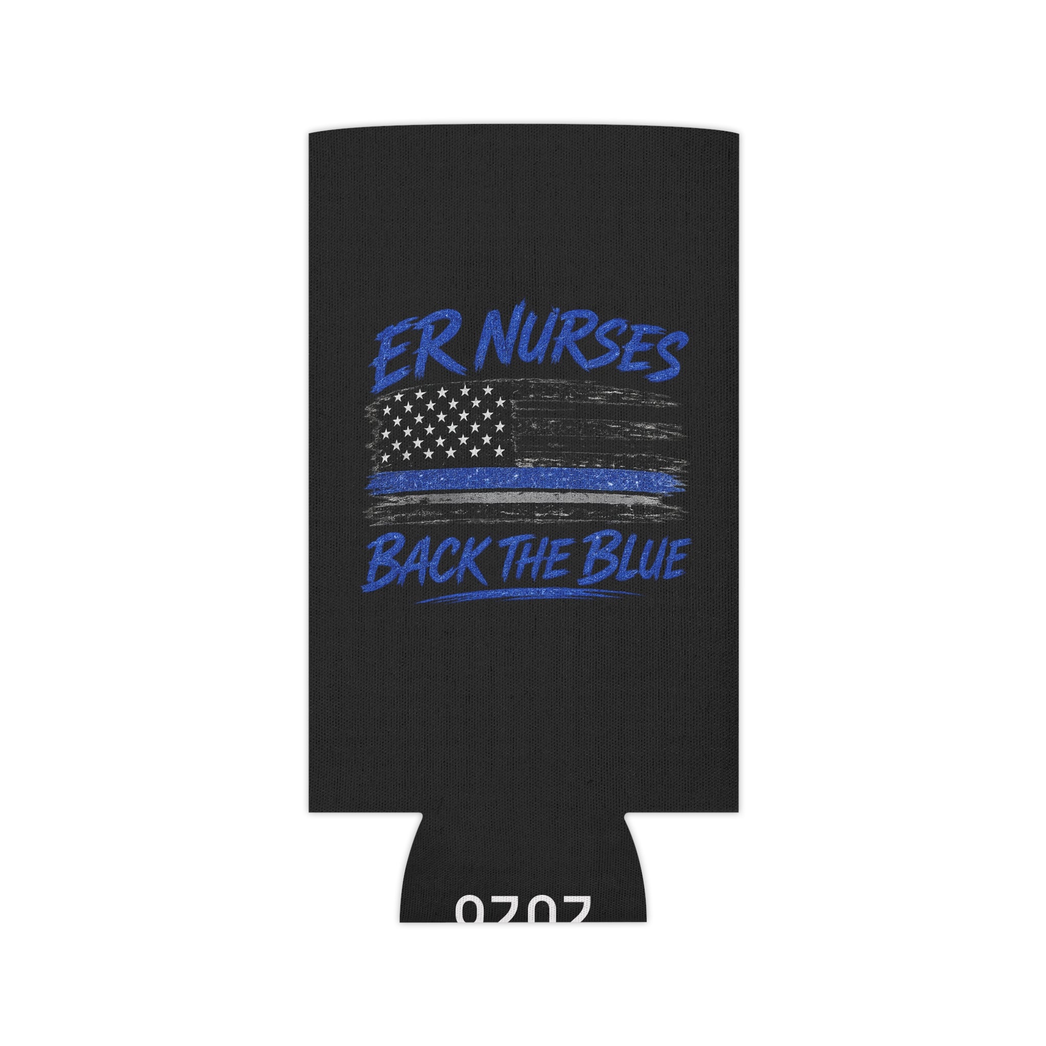 ER Nurses Back the Blue Koozie