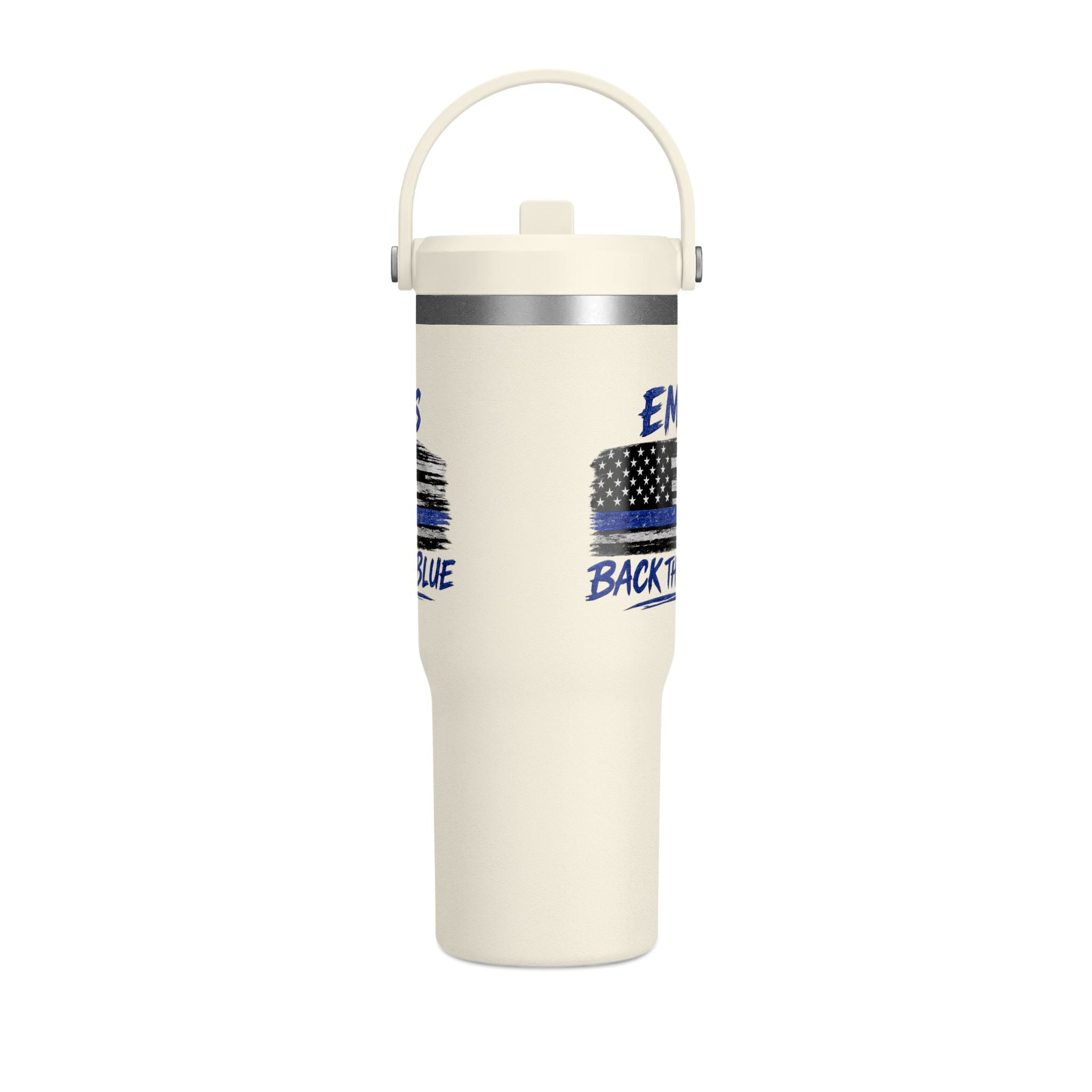 EMS Back the Blue 32oz Tumbler – Nomad Travel Cup