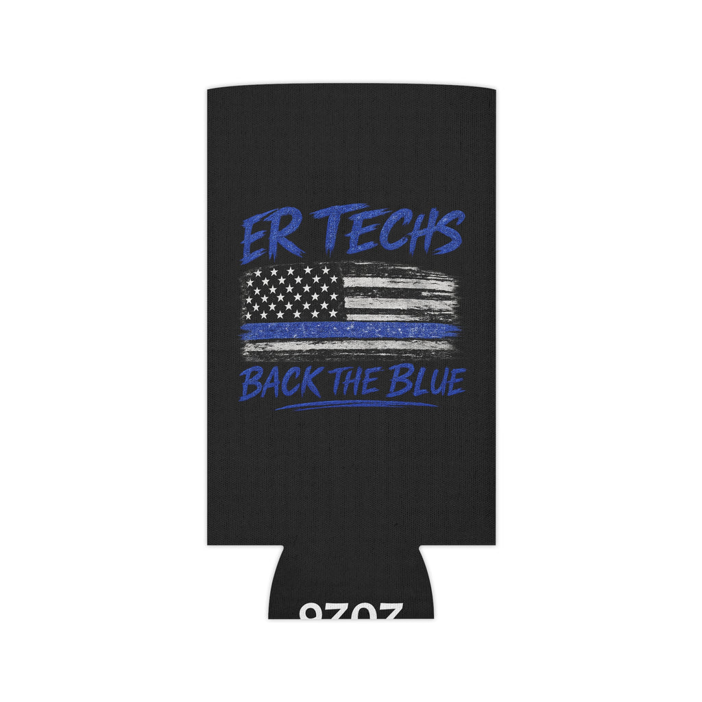 ER Techs Back the Blue Koozie