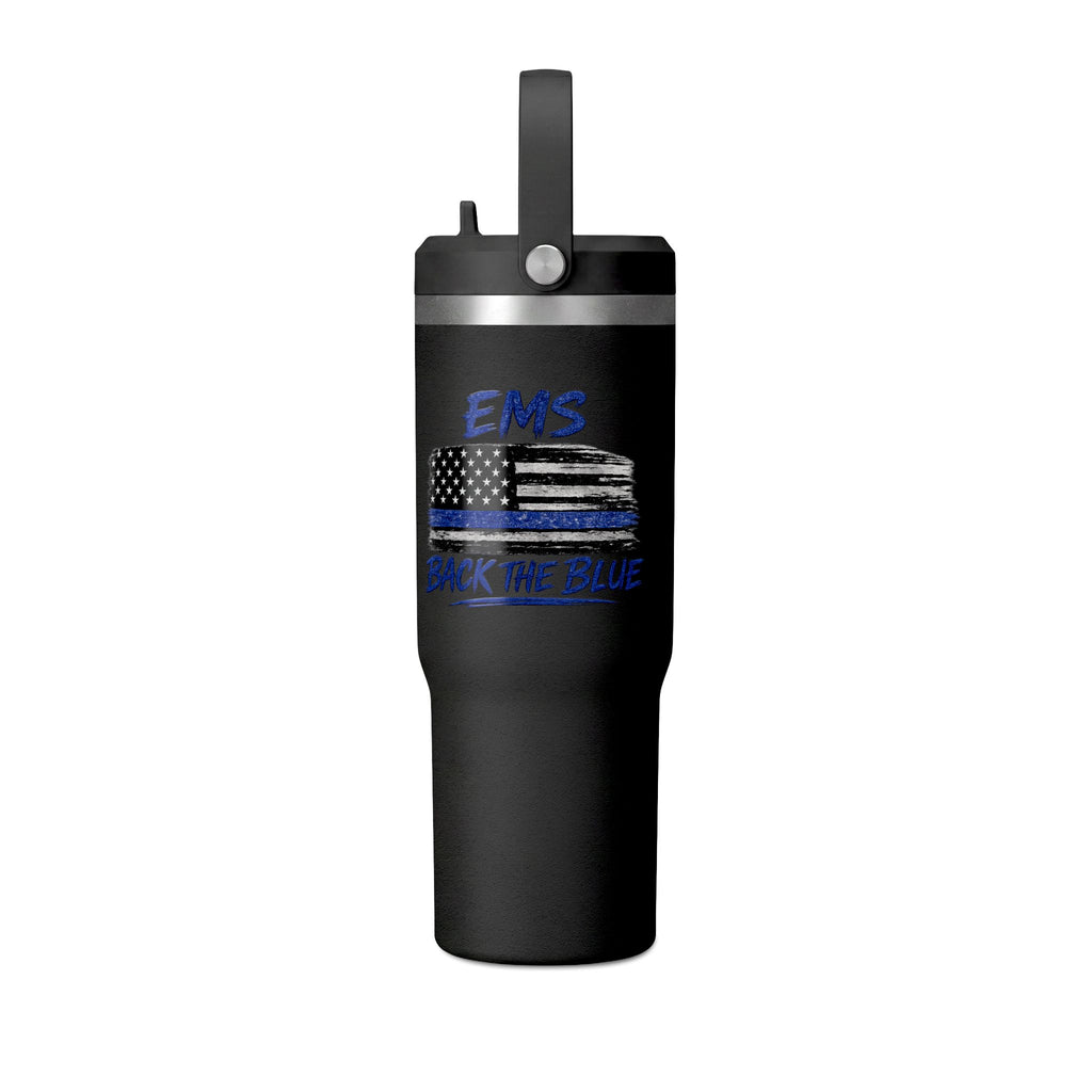 EMS Back the Blue 32oz Tumbler – Nomad Travel Cup