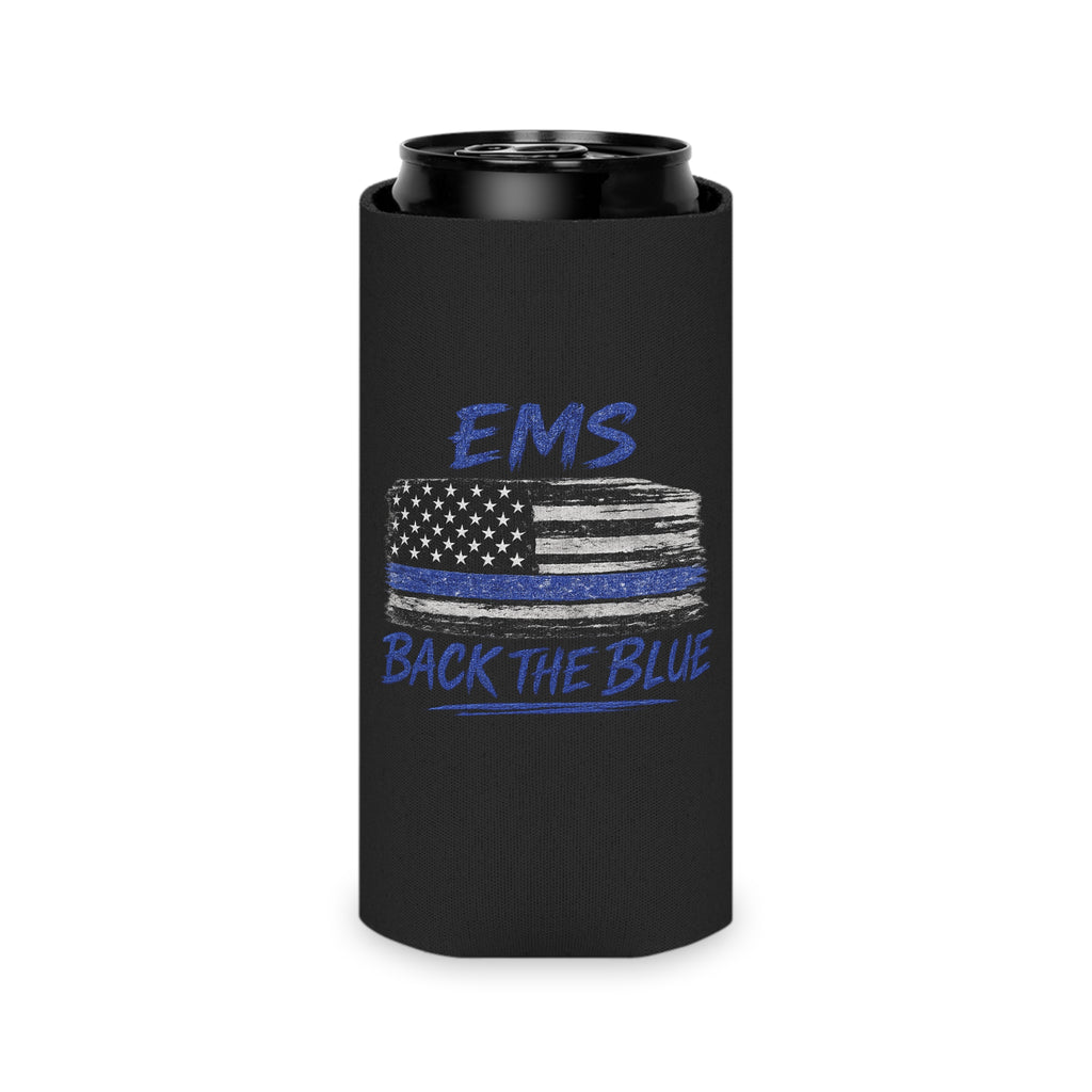 EMS Back the Blue Koozie