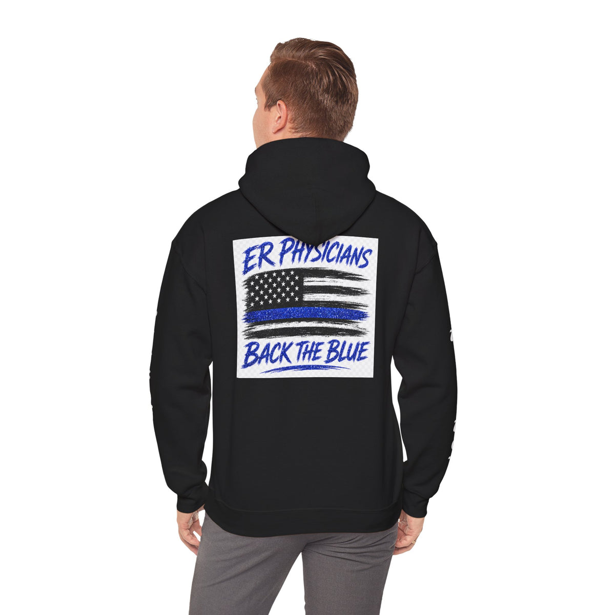 ER Physicians Back the Blue Hoodie
