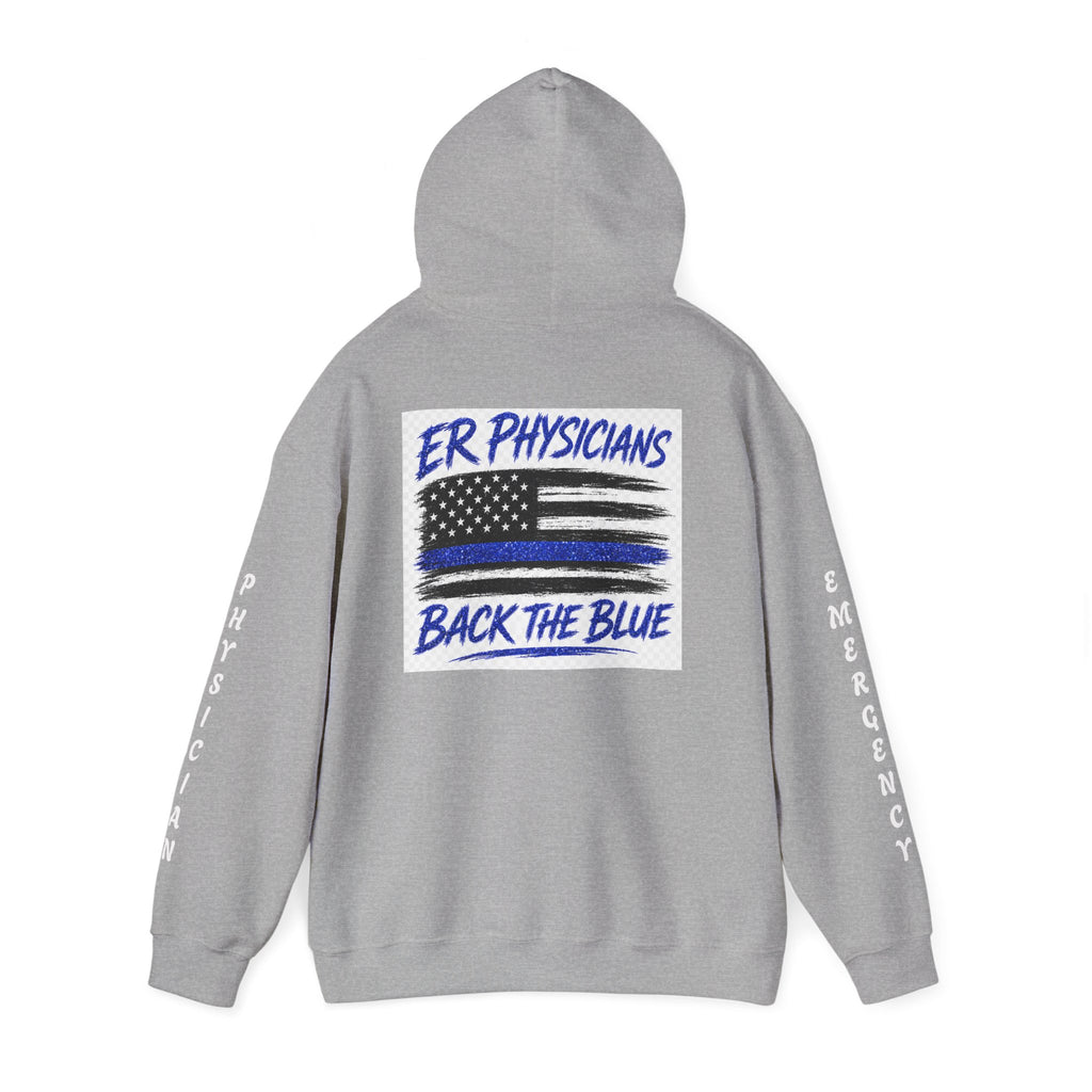 ER Physicians Back the Blue Hoodie