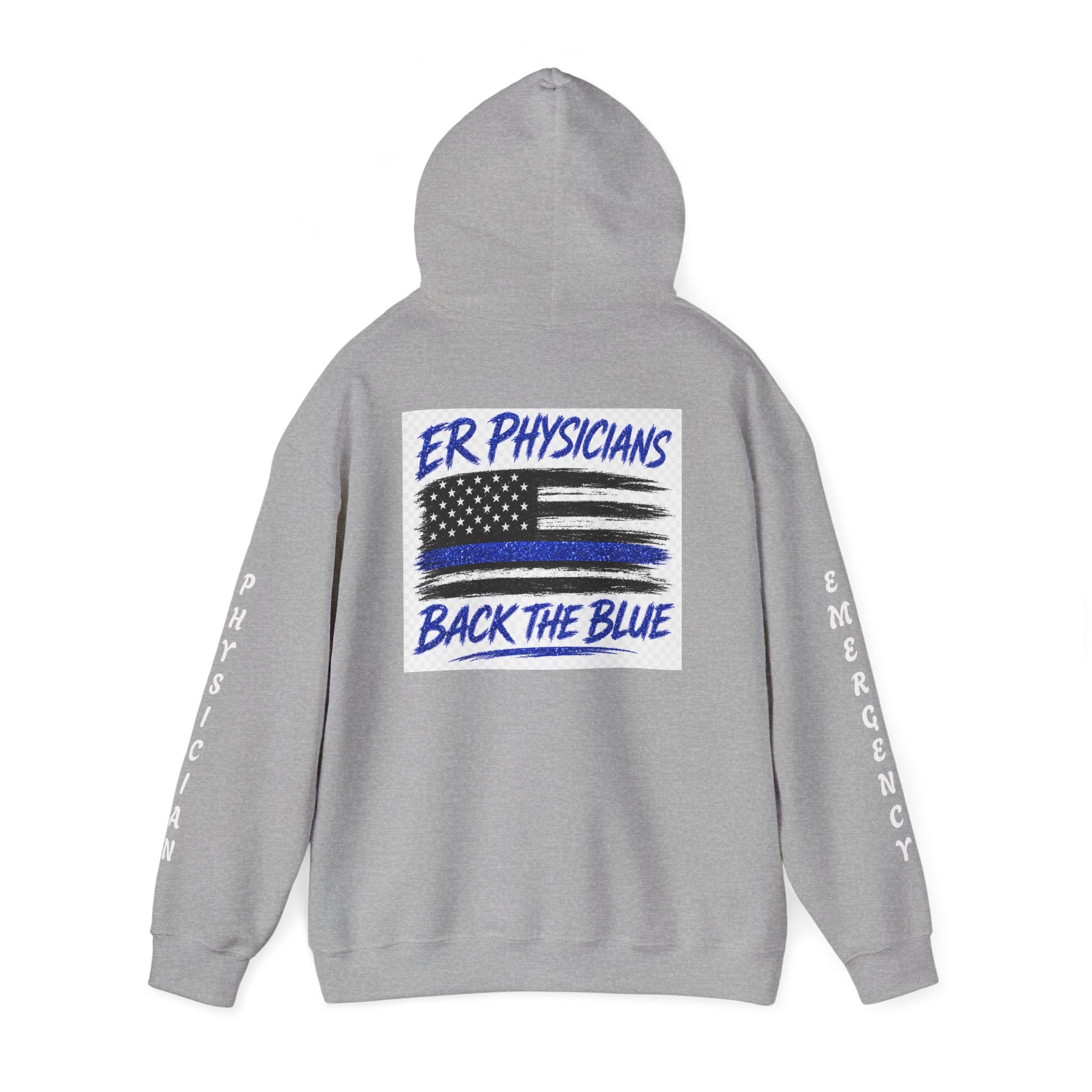 ER Physicians Back the Blue Hoodie