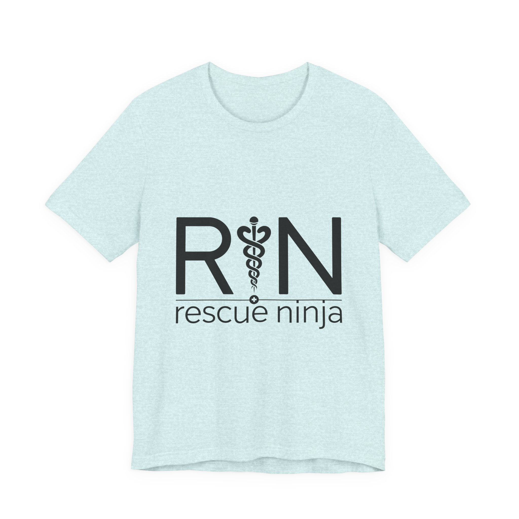 RN Rescue Ninja T-Shirt — Paramedic EMT Medical Caduceus Tee