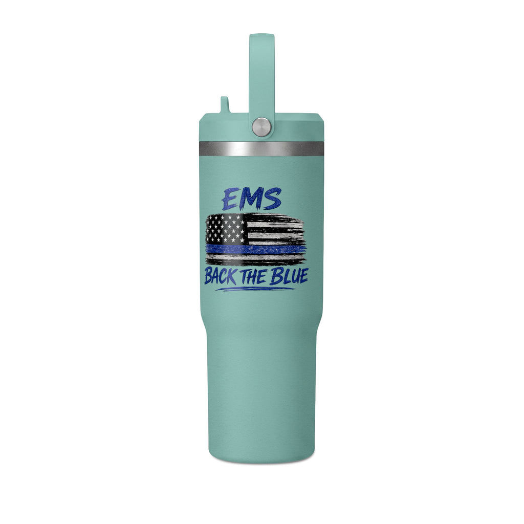 EMS Back the Blue 32oz Tumbler – Nomad Travel Cup