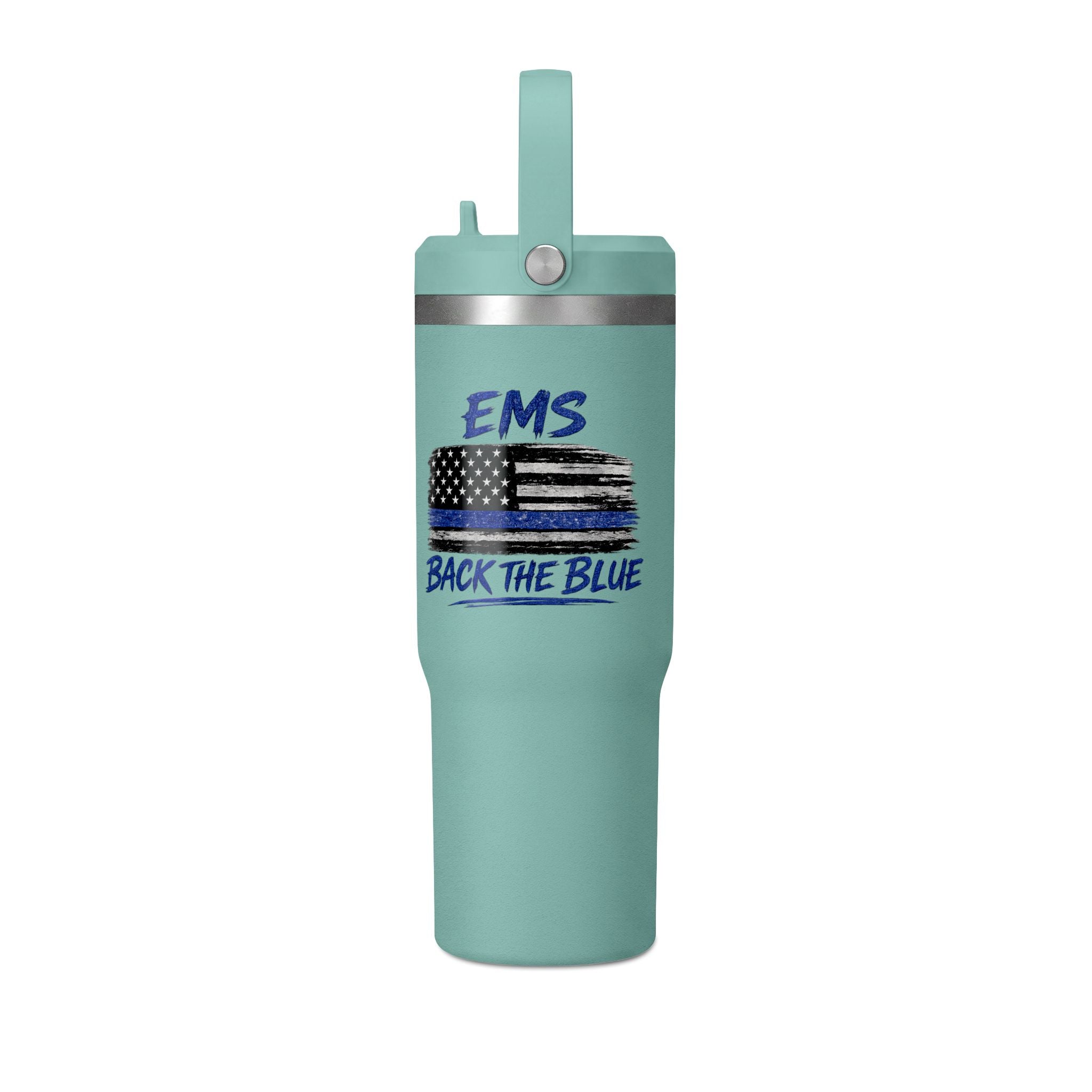 EMS Back the Blue 32oz Tumbler – Nomad Travel Cup