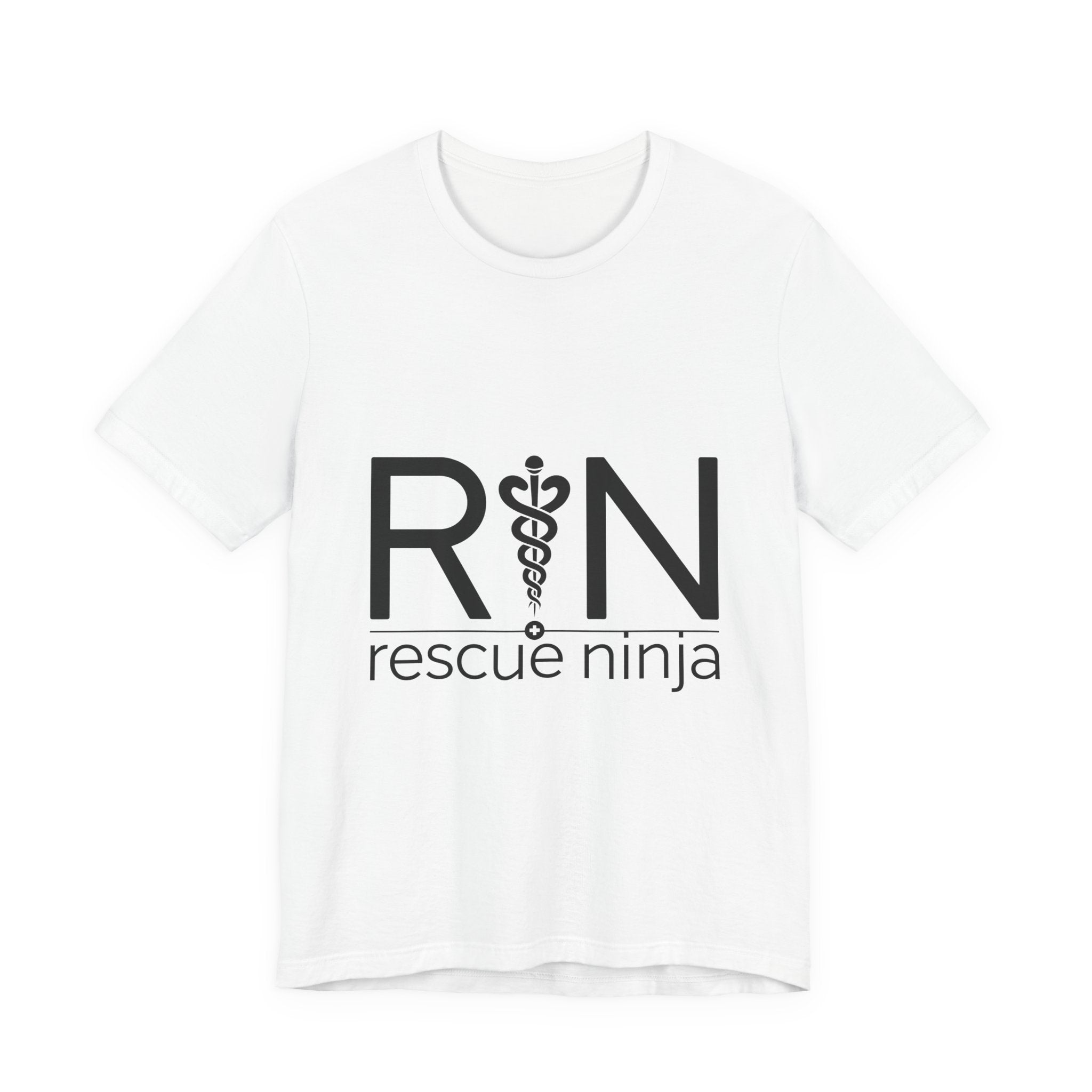 RN Rescue Ninja T-Shirt — Paramedic EMT Medical Caduceus Tee