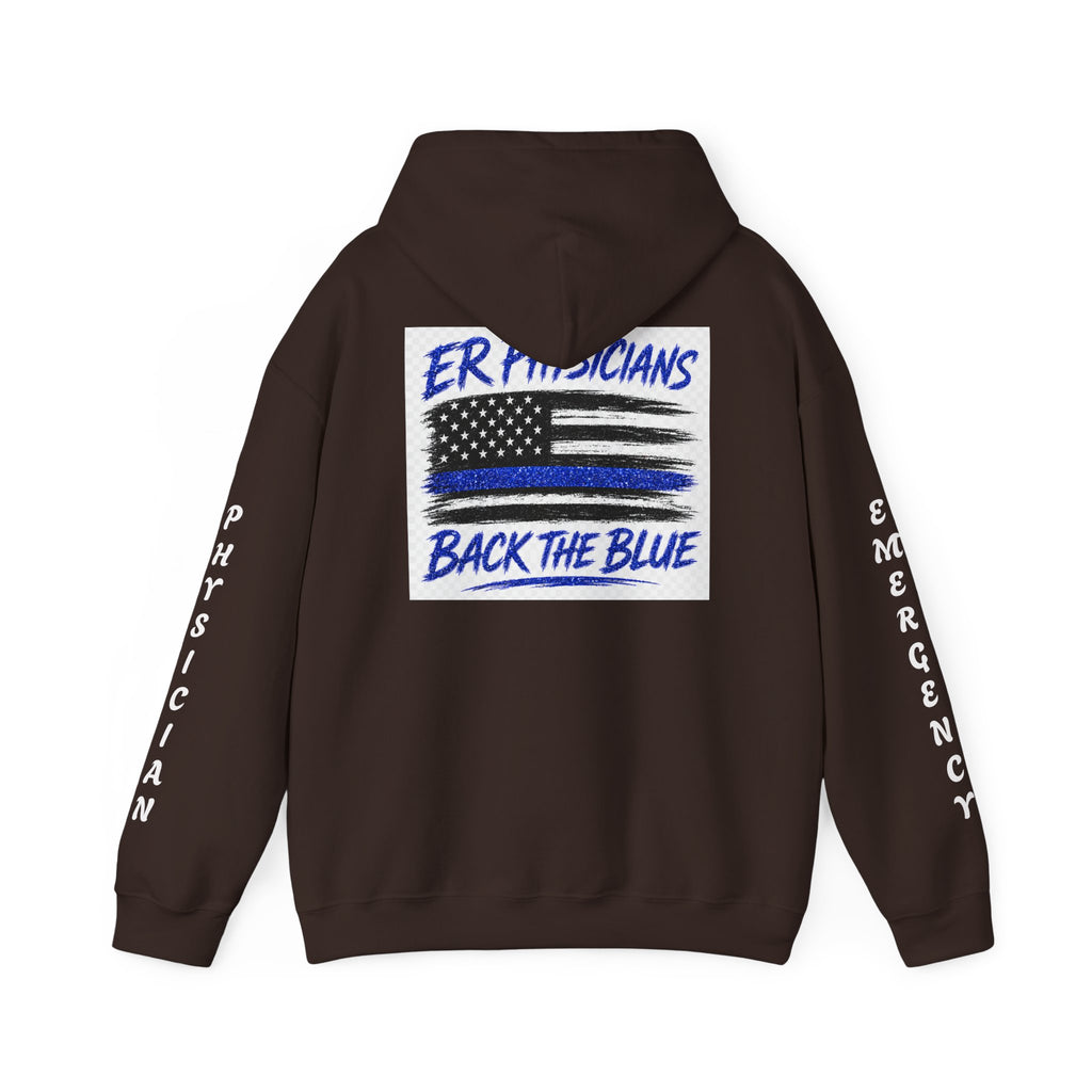 ER Physicians Back the Blue Hoodie