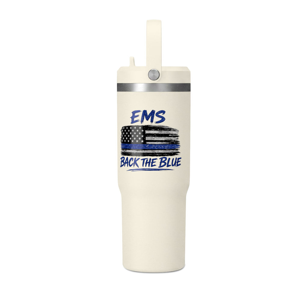 EMS Back the Blue 32oz Tumbler – Nomad Travel Cup